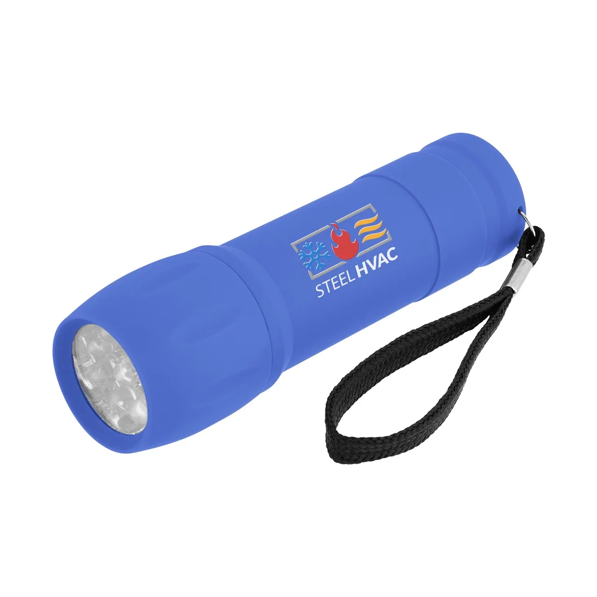 Charging port at the base of the light