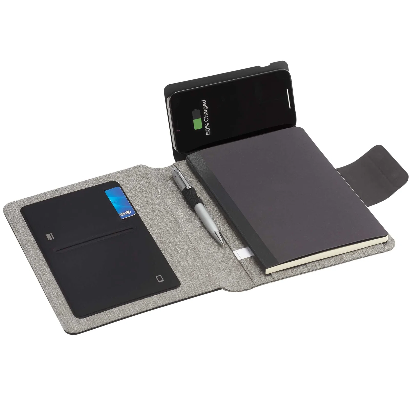 Reclaim RPET MagClick Fast Wireless Journal — view 20