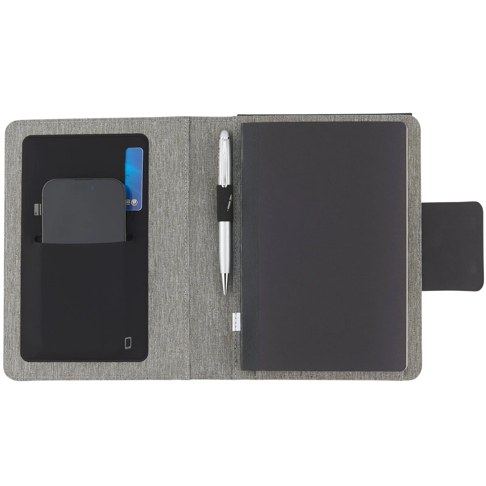 Reclaim RPET MagClick Fast Wireless Journal — view 25