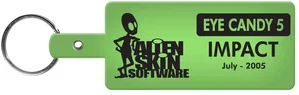 Custom Key Tag - Rectangle Flex