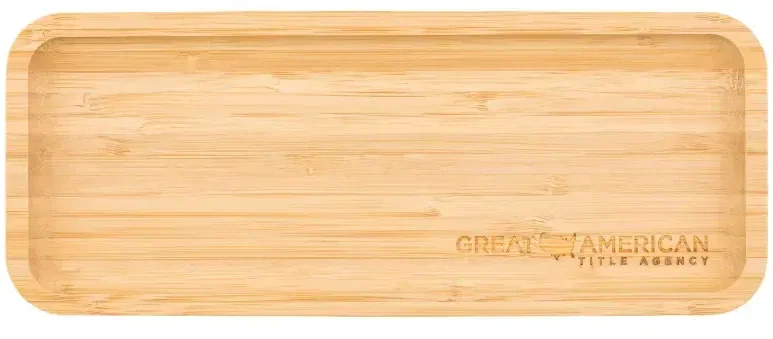 Custom Bamboo Serving Tray — view 3