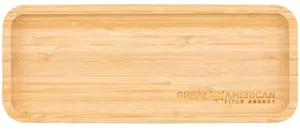 Custom Bamboo Serving Tray