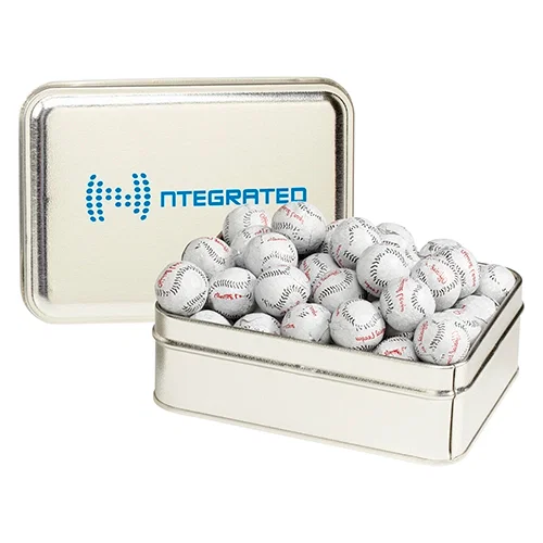 Rectangular Hinged-Lid Metal Storage Tin — view 28