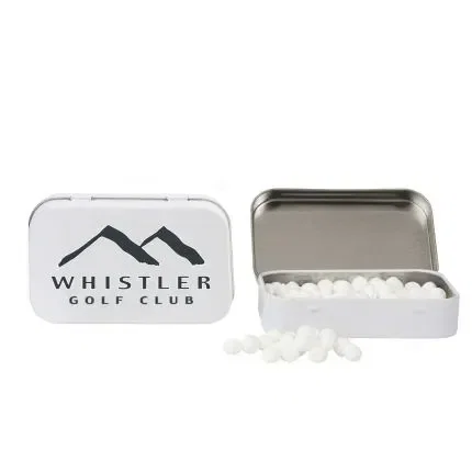 Rectangular Tin with Bone Shaped Mints — view 12