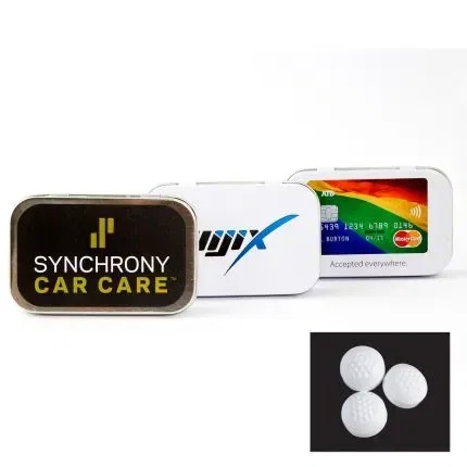 Rectangular Tin with Bone Shaped Mints — view 13