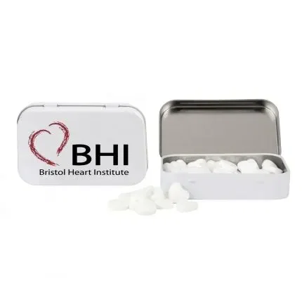 Rectangular Tin with Bone Shaped Mints — view 19