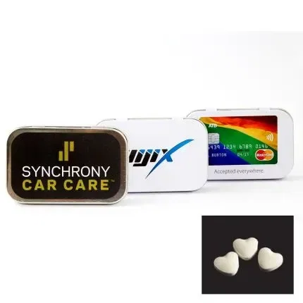 Rectangular Tin with Bone Shaped Mints — view 20