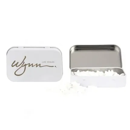 Rectangular Tin with Bone Shaped Mints — view 25