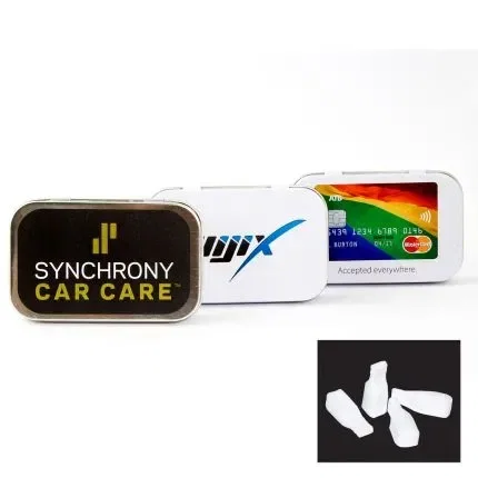Rectangular Tin with Bone Shaped Mints — view 30