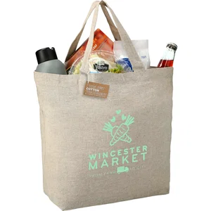 Recycled 5 oz Cotton Twill Grocery Tote