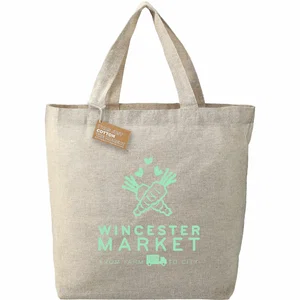 Recycled 5 oz Cotton Twill Grocery Tote