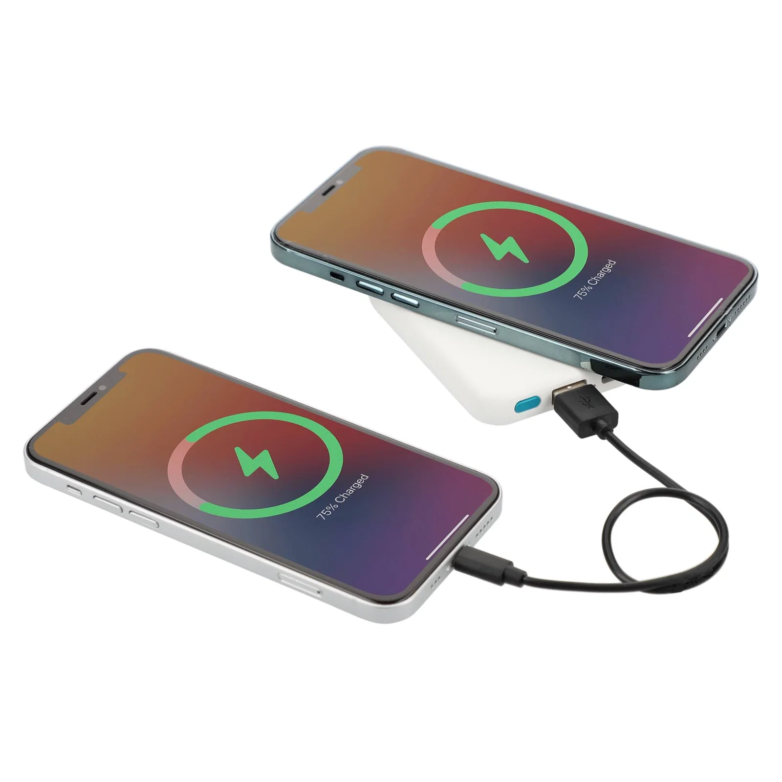 Recycled ABS 3000 mAh Wireless Power Bank — view 12