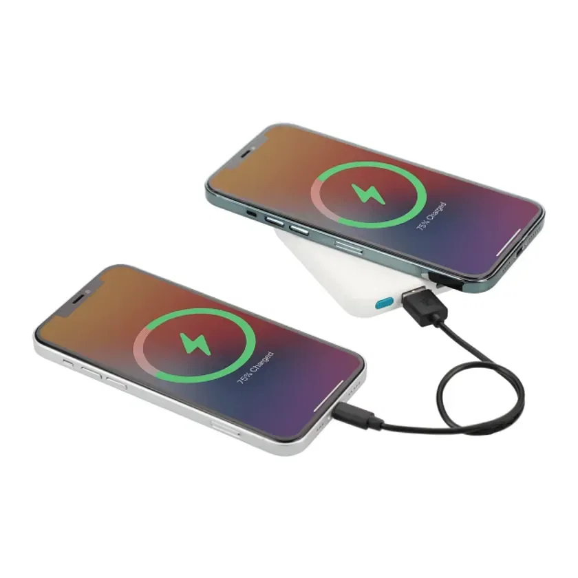 Recycled ABS 3000 mAh Wireless Power Bank — view 2