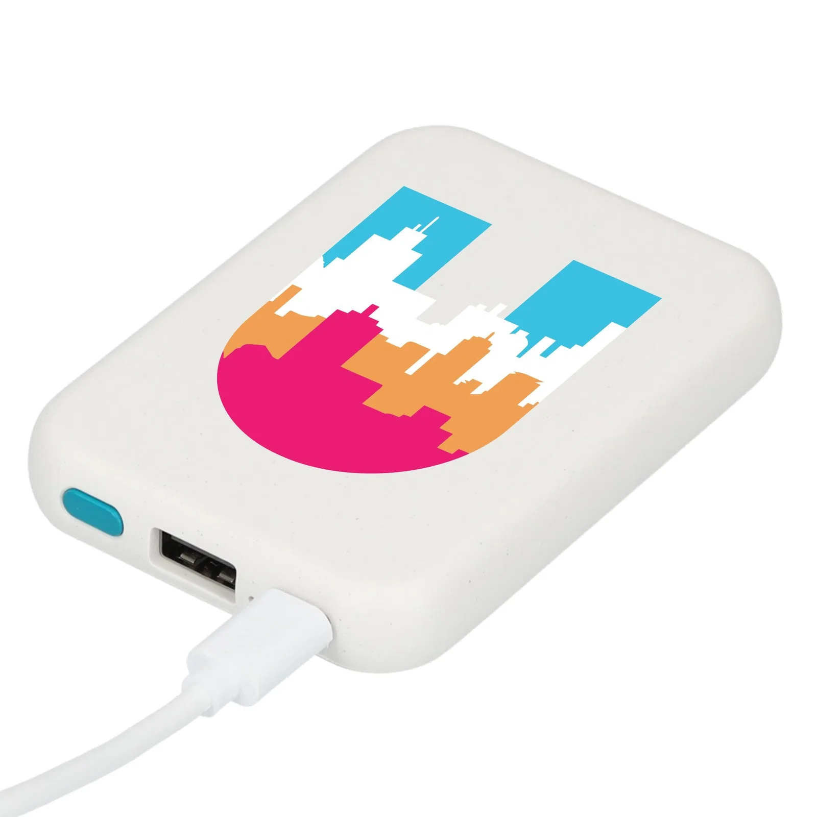 Recycled ABS 3000 mAh Wireless Power Bank — view 20