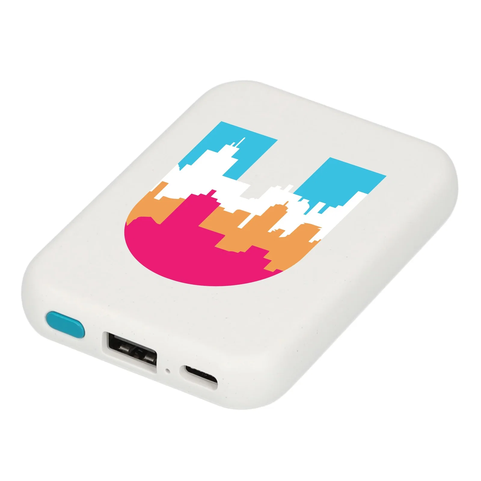 Recycled ABS 3000 mAh Wireless Power Bank — view 22