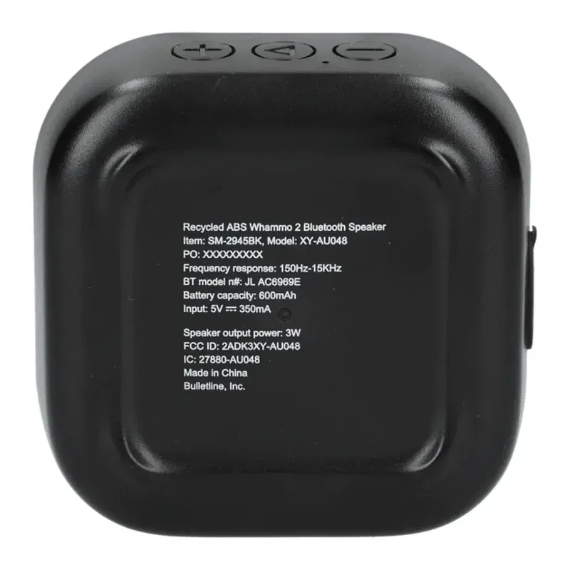 Recycled ABS Whammo 2 Bluetooth Speaker — view 3