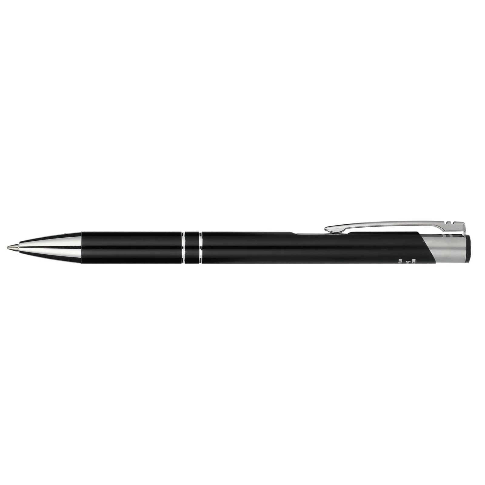 Custom Recycled Aluminum Richmont Gel Ballpoint - Black Ink — view 19