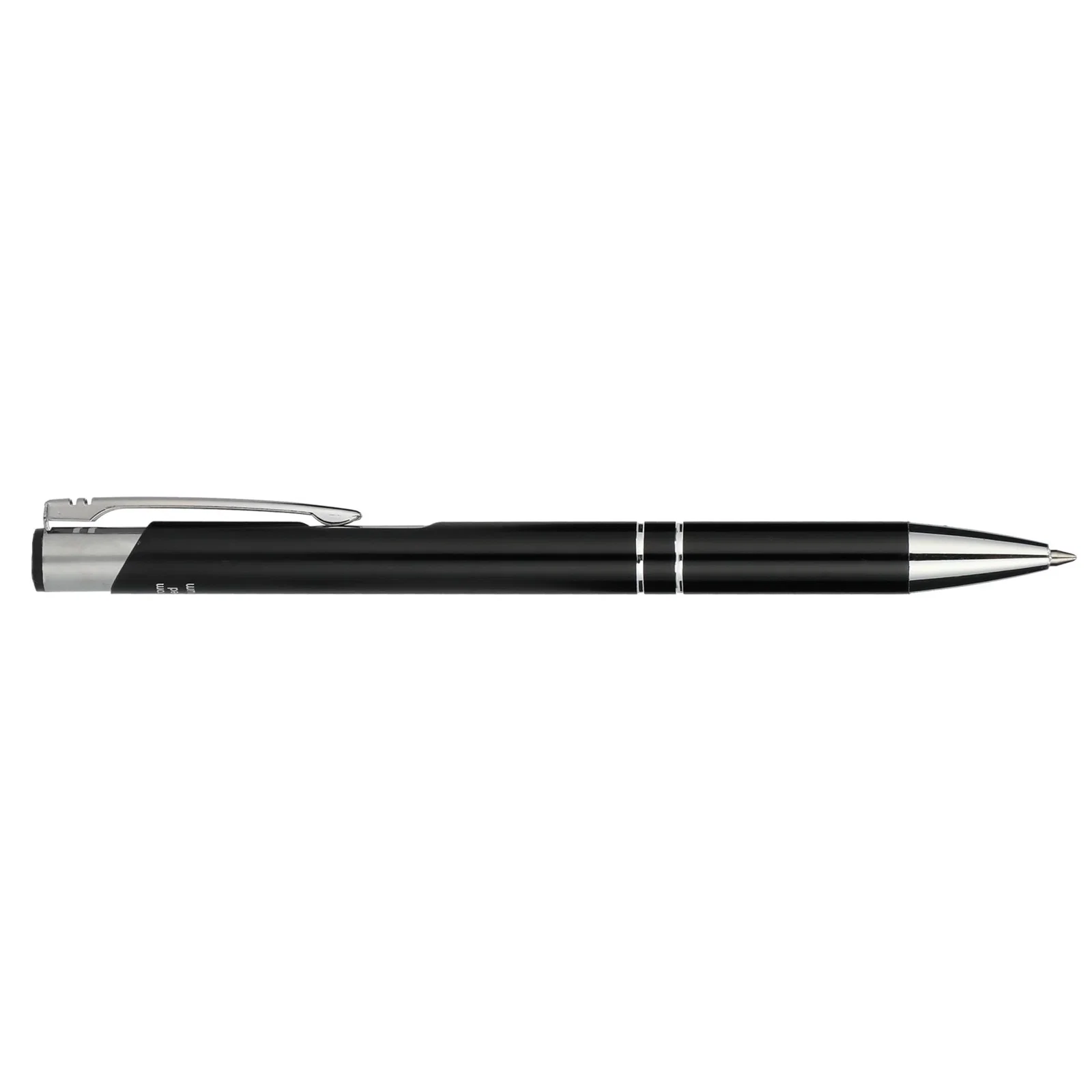 Custom Recycled Aluminum Richmont Gel Ballpoint - Black Ink — view 20