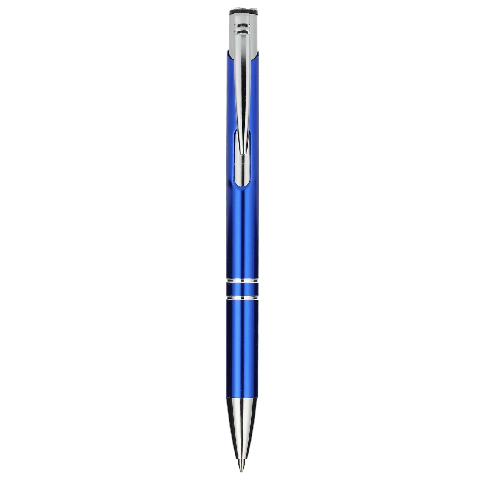 Custom Recycled Aluminum Richmont Gel Ballpoint - Black Ink — view 21