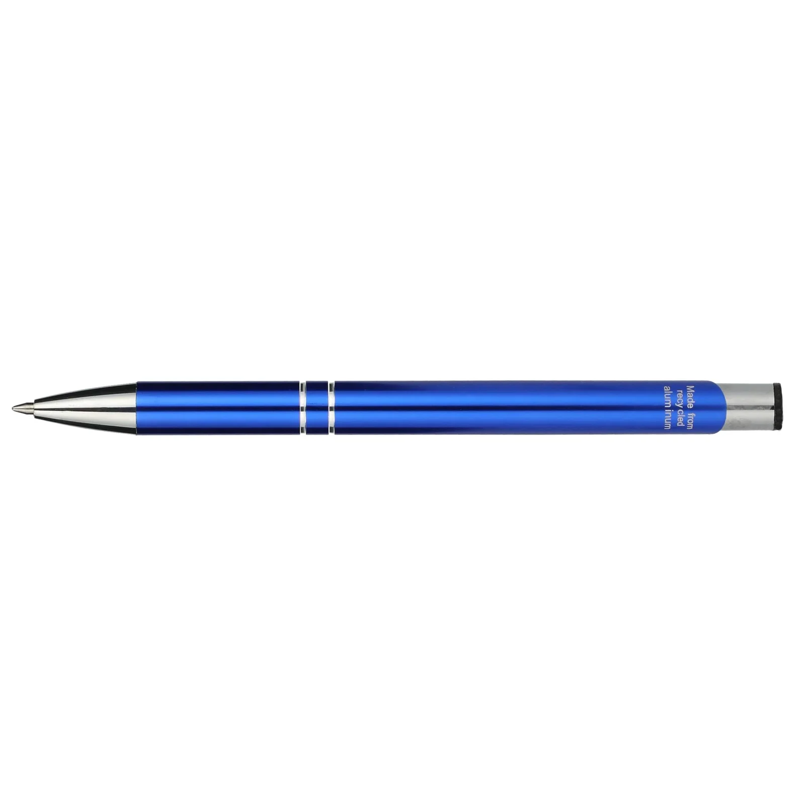 Custom Recycled Aluminum Richmont Gel Ballpoint - Black Ink — view 22