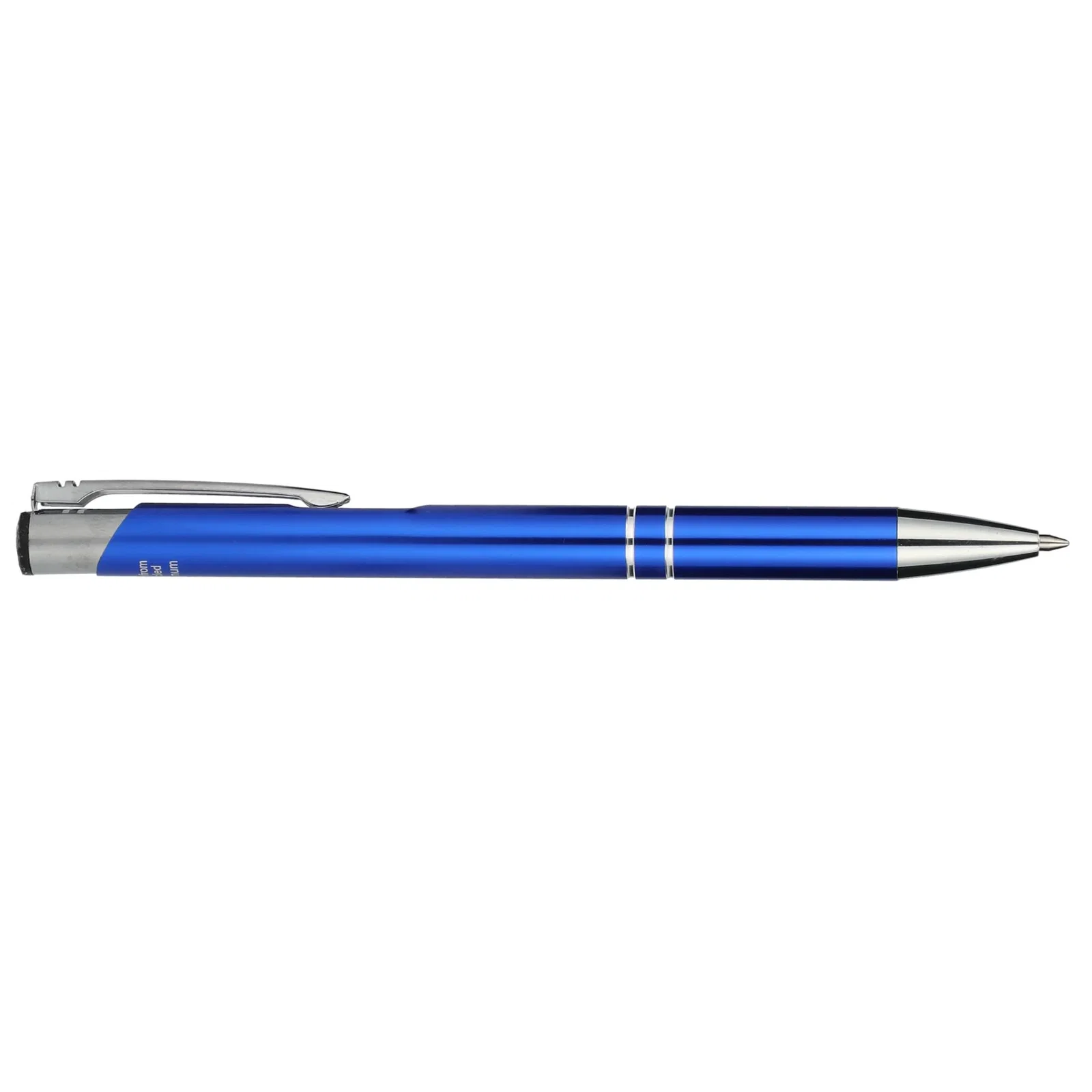 Custom Recycled Aluminum Richmont Gel Ballpoint - Black Ink — view 24