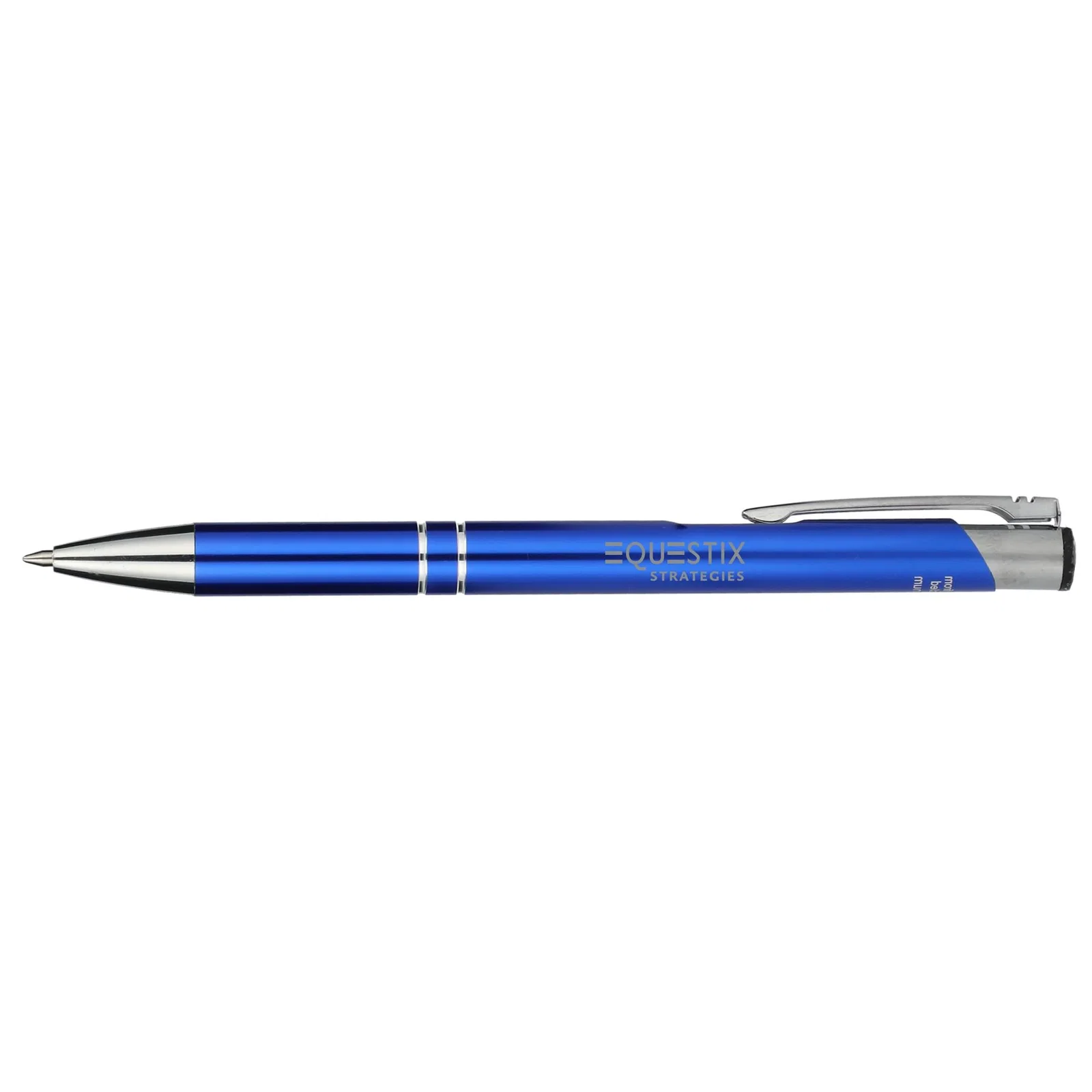 Custom Recycled Aluminum Richmont Gel Ballpoint - Black Ink — view 25