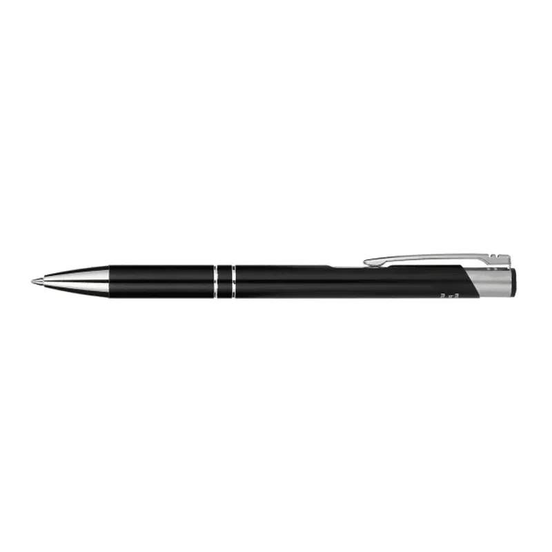 Custom Recycled Aluminum Richmont Gel Ballpoint - Black Ink — view 4