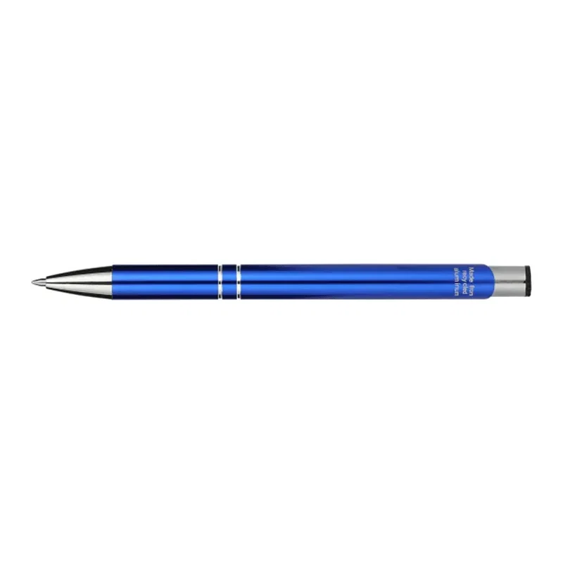 Custom Recycled Aluminum Richmont Gel Ballpoint - Black Ink — view 8