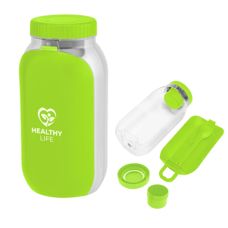 Recycled Bento Bottle Salad Shaker — view 14