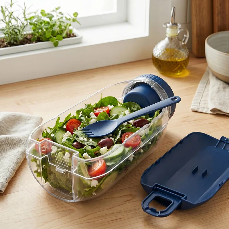 Recycled Bento Bottle Salad Shaker — view 7