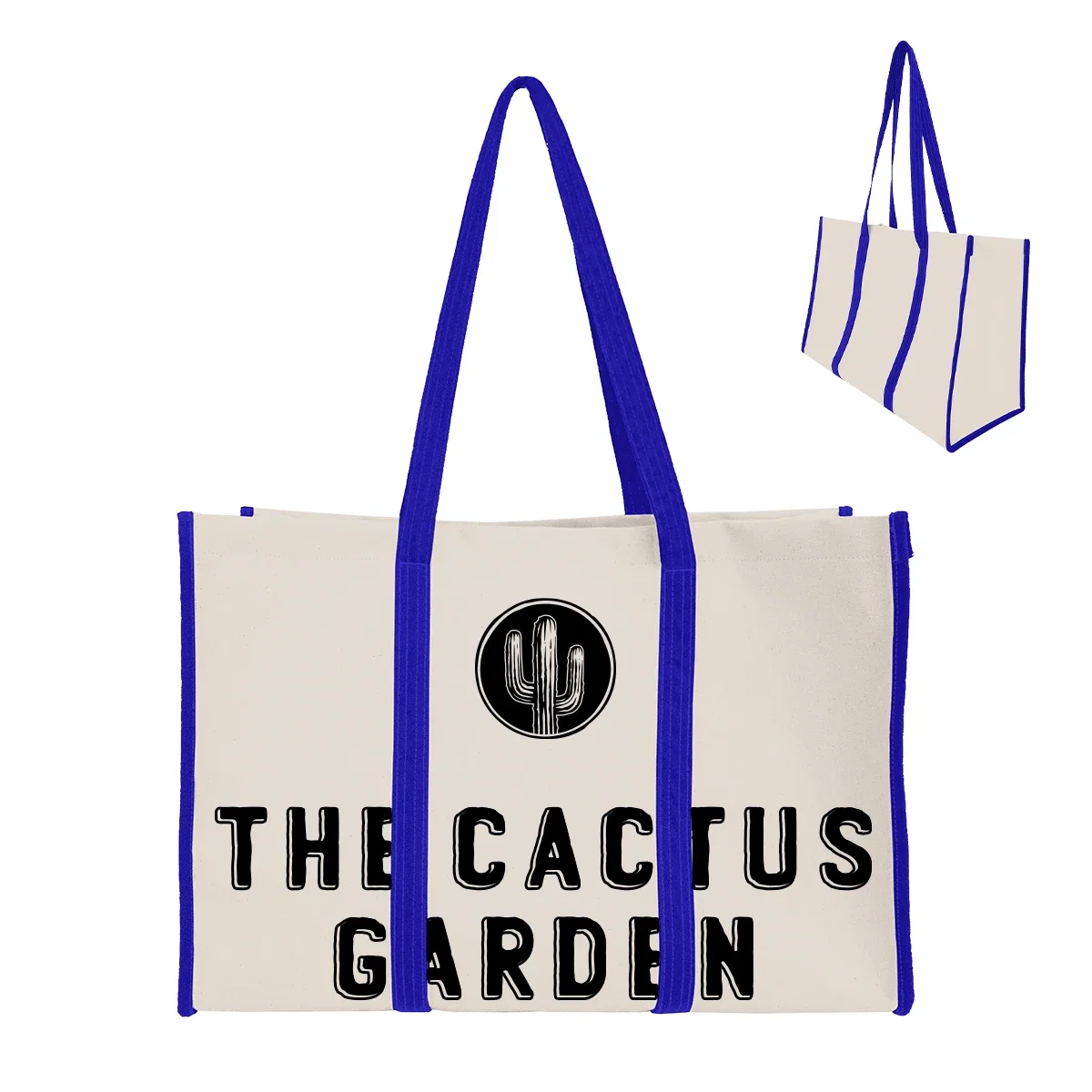 Recycled Canvas Wrap Around Tote Bag
