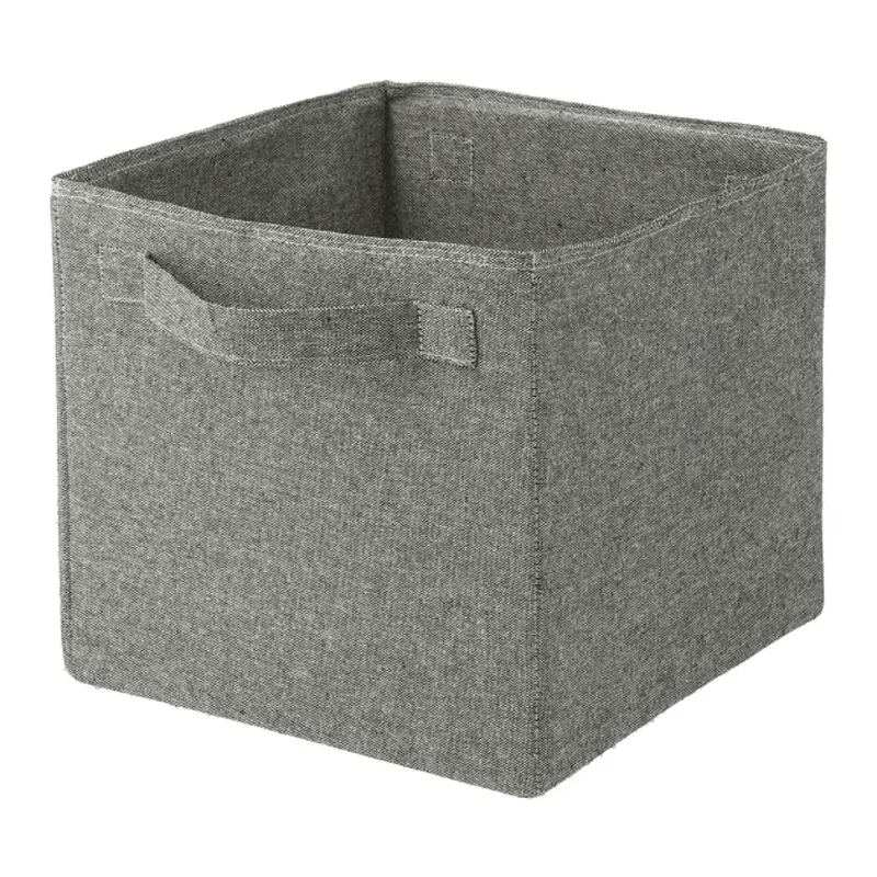 Custom EcoSmart® Recycled Cotton Storage Cube — view 3