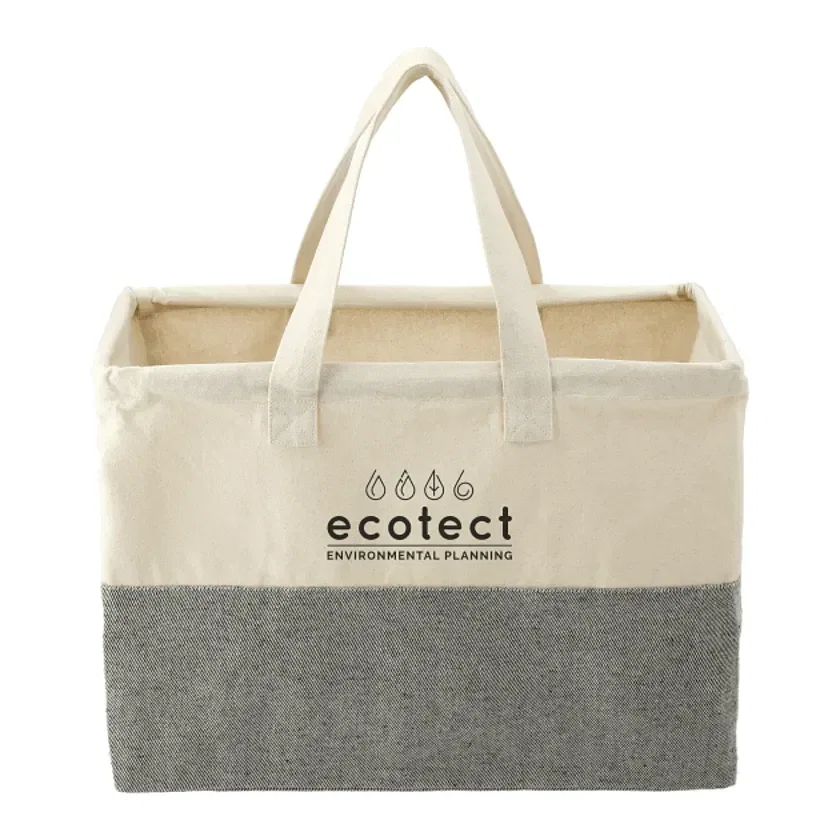 Custom EcoSmart® Recycled Cotton Utility Tote