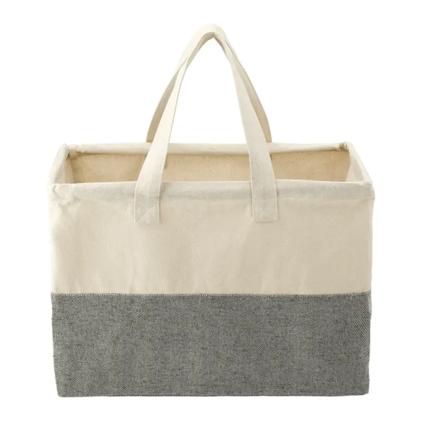 Custom EcoSmart® Recycled Cotton Utility Tote — view 2