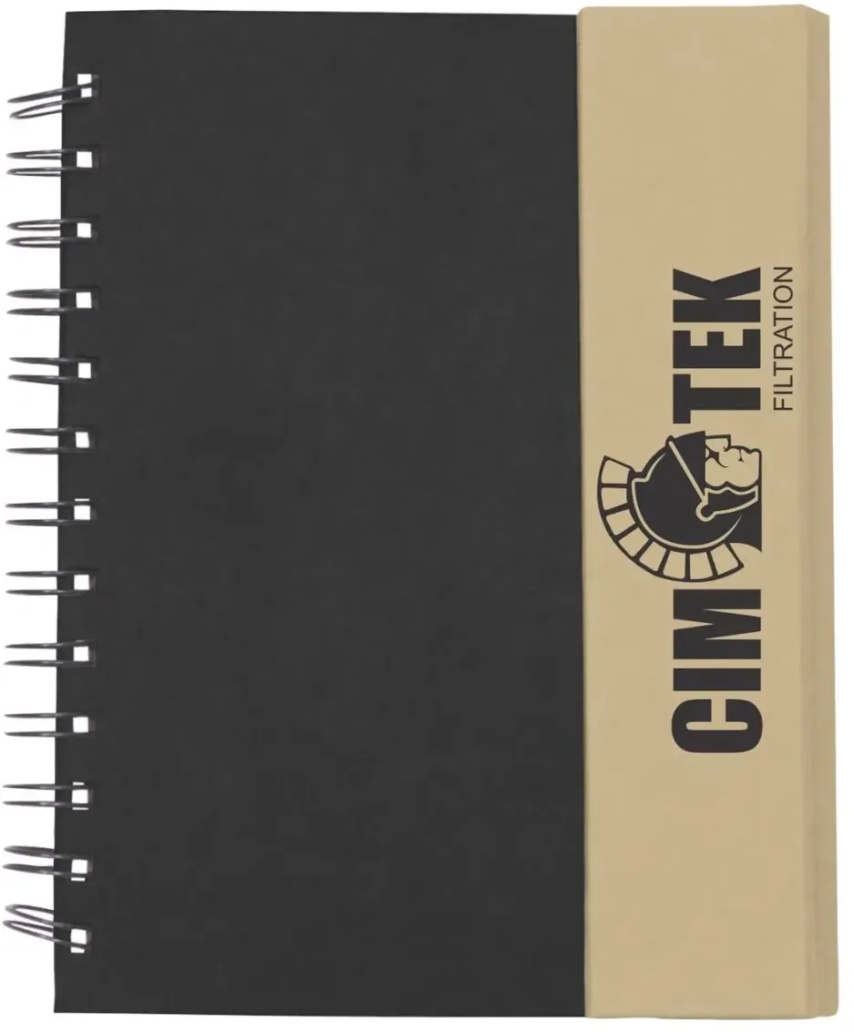 Recycled Journal with Sticky Notes and More (5"x7") — view 2