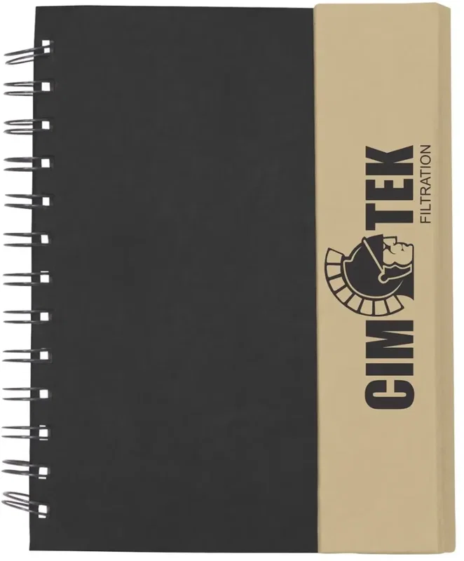 Recycled Journal with Sticky Notes and More (5"x7") — view 2