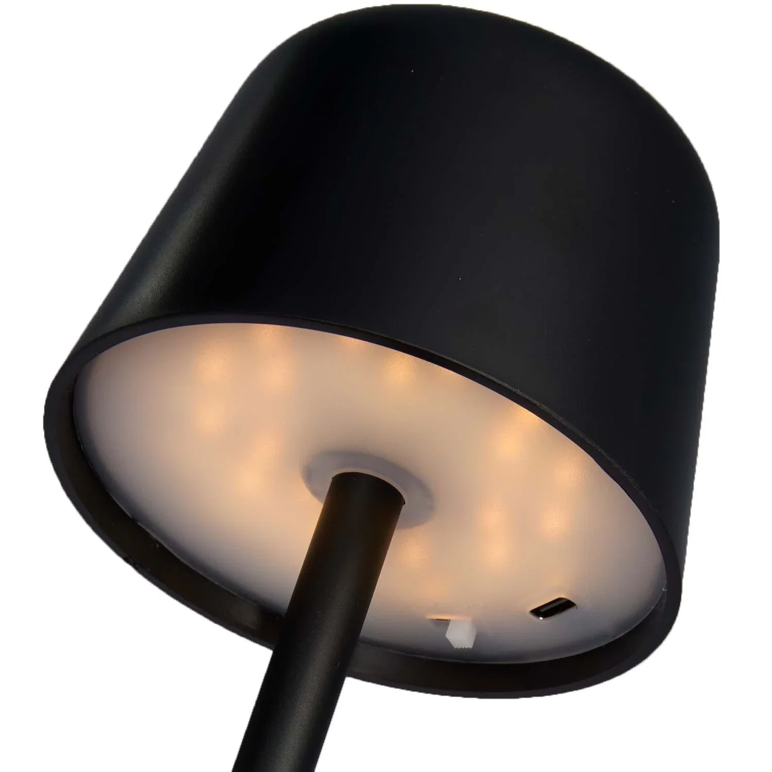 Recycled Mini Rechargeable Desk Lamp — view 3