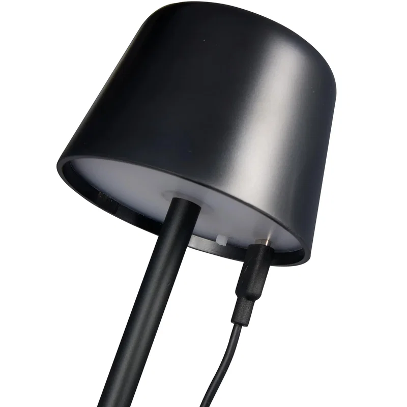 Recycled Mini Rechargeable Desk Lamp — view 2