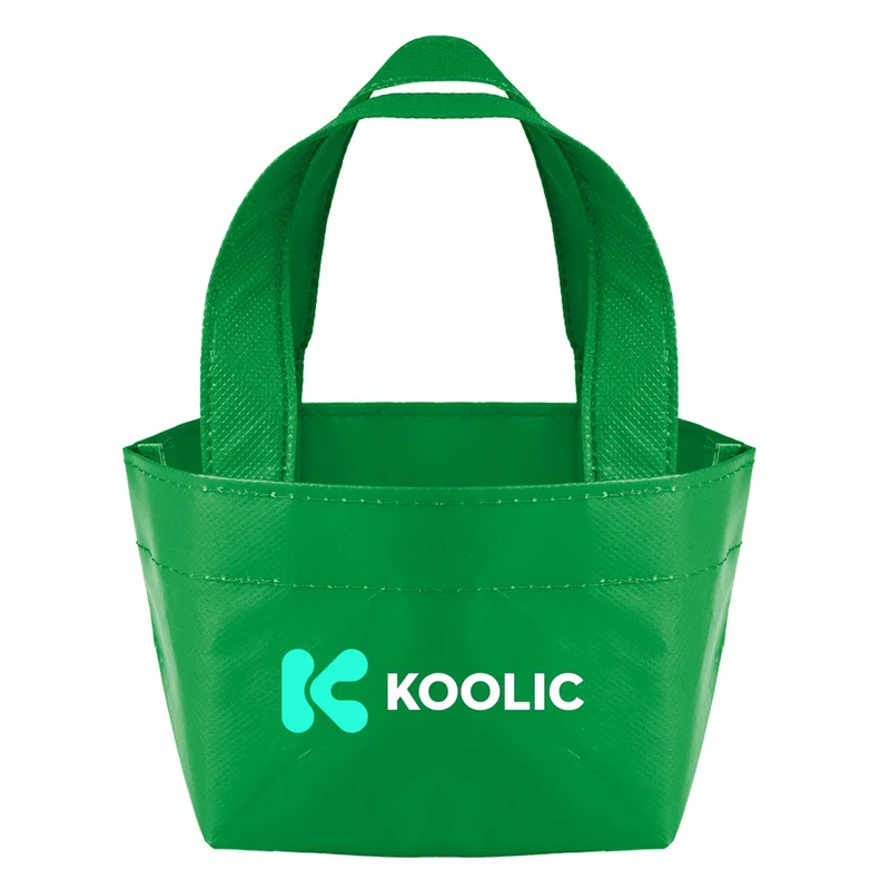 Recycled Non-Woven Micro Mini Tote Bag — view 10