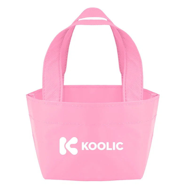 Recycled Non-Woven Micro Mini Tote Bag — view 11