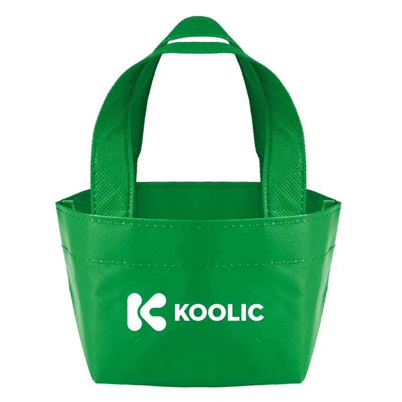 Recycled Non-Woven Micro Mini Tote Bag — view 12