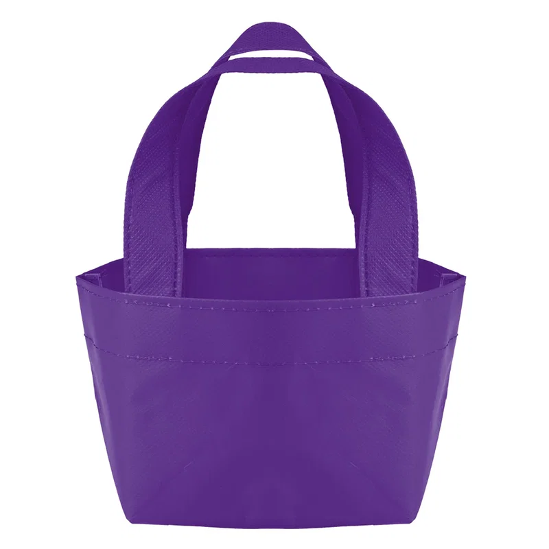 Recycled Non-Woven Micro Mini Tote Bag — view 16
