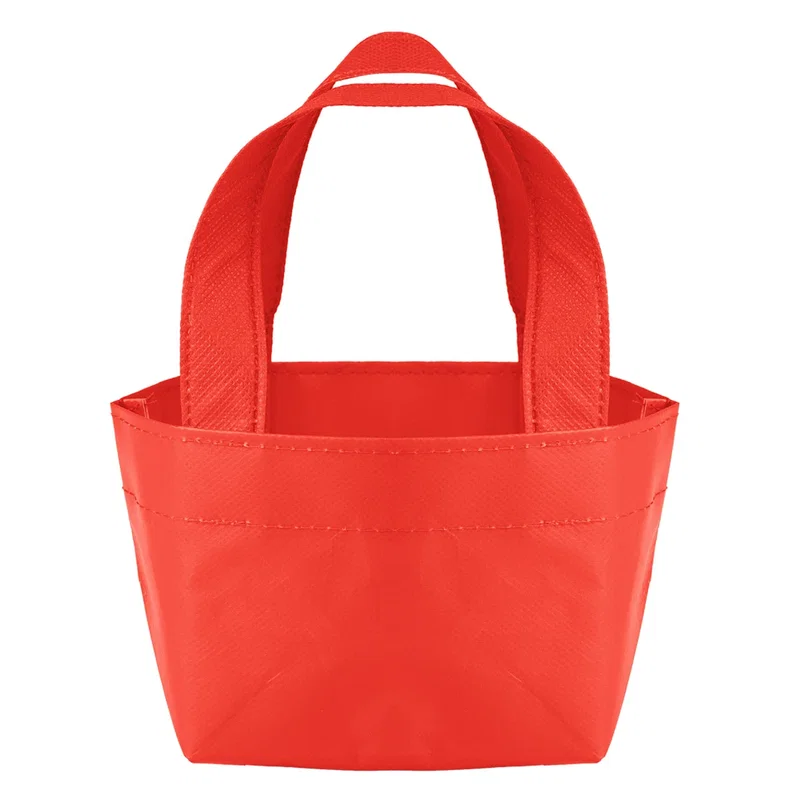 Recycled Non-Woven Micro Mini Tote Bag — view 19