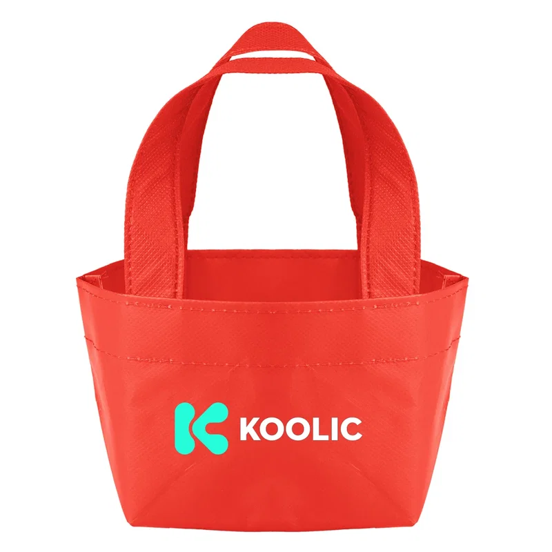 Recycled Non-Woven Micro Mini Tote Bag — view 20