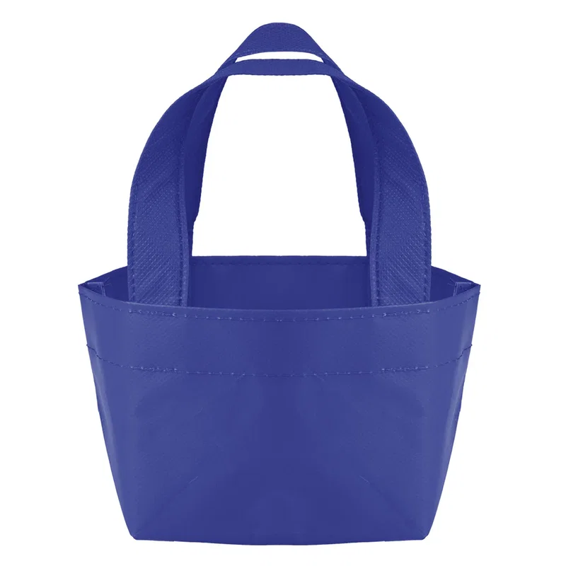 Recycled Non-Woven Micro Mini Tote Bag — view 22