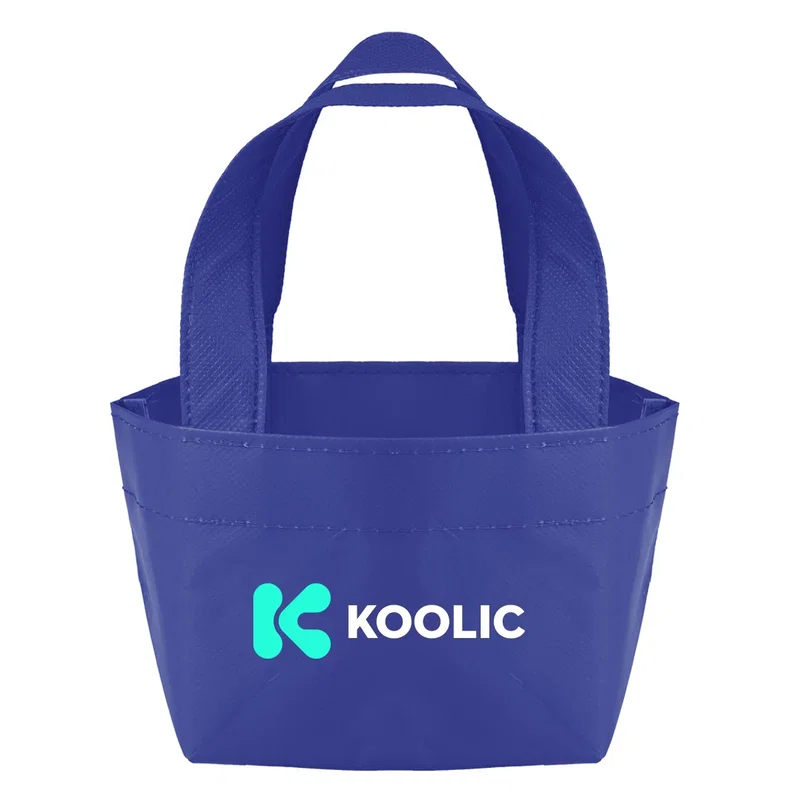Recycled Non-Woven Micro Mini Tote Bag — view 23