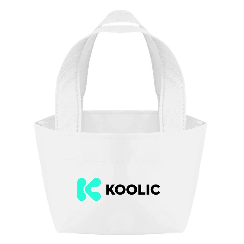 Recycled Non-Woven Micro Mini Tote Bag — view 26