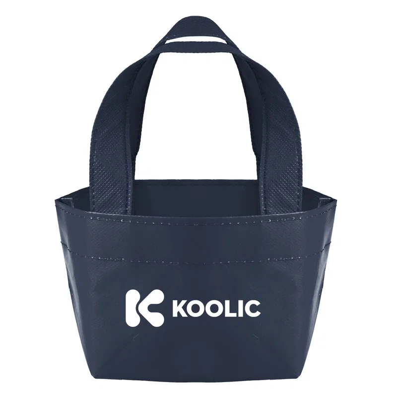 Recycled Non-Woven Micro Mini Tote Bag — view 28
