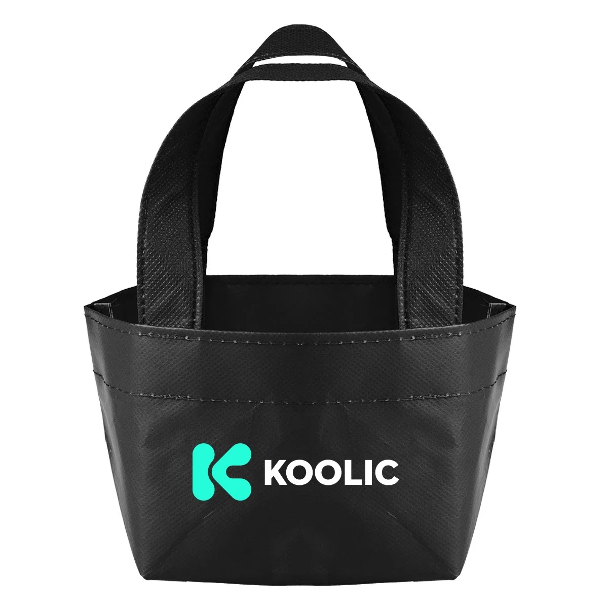 Bottom of the mini tote bag seen from below