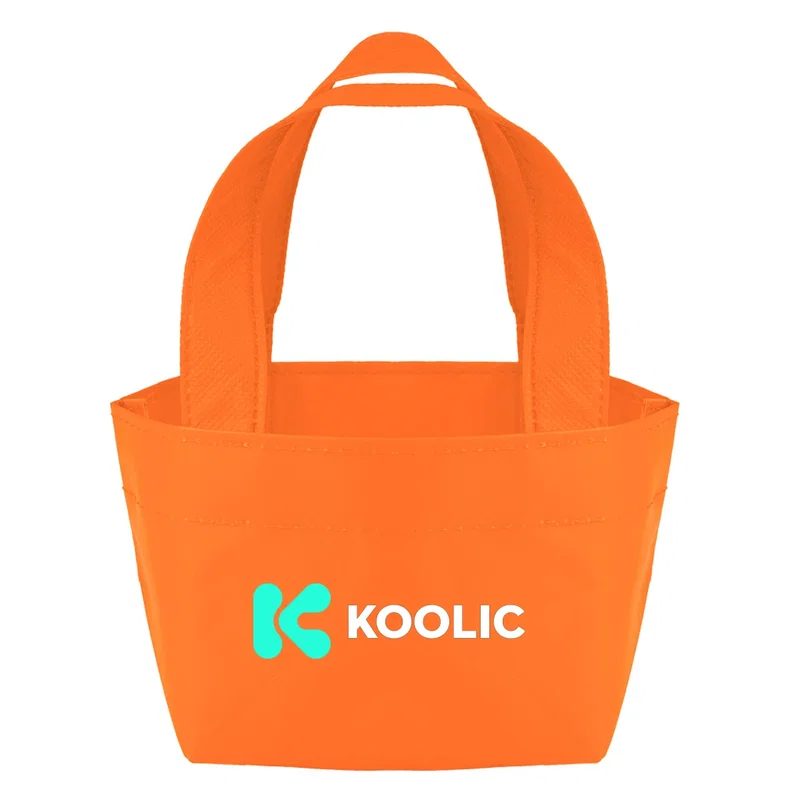 Recycled Non-Woven Micro Mini Tote Bag — view 5